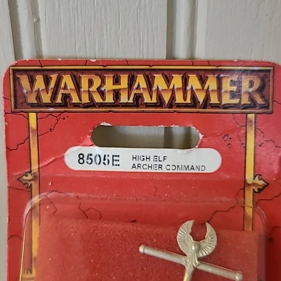NIB Vintage Warhammer High Elf Archer Command - Picture 3 of 7